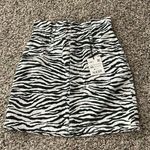 ZARA Zebra Print Mini Skirt Photo 0