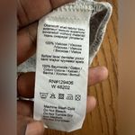 Women’s Swim Cover Geometric Print Fringed Hem Beach VacationBlue White Size 18 Blue Photo 5