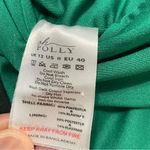 Oh Polly  Dress Womens Mini Green Striped Print Bodycon Long Sleeve Cut Out Sz 8 Photo 11