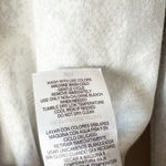 Mondetta  White Jacquard Sweatshirt Women’s Small | Cozy Winter Neutral Photo 8