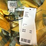 BDG Urban Outfitters  Caleb Sporty Plaid Flannel Shirt Size Small NWT Grunge 90s Photo 11