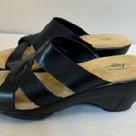 G.H. Bass Mabel Wedge Sandals Black Size 9M 2020 Photo 1