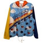 Disney  Parks Colorful Comfort Skyliner Windbreaker Jacket Size 2X Photo 0