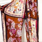 Anthropologie  x LAIA • carrie floral patchwork wide leg jumpsuit sz M Photo 6