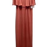Show Me Your Mumu Caitlin Ruffle Maxi Dress I Rustic Mauve Special occasion S Photo 5