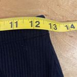 Reformation Womens Ribbed Knit Buttoned Midi Pencil Skirt Black Size Small NWT Photo 6