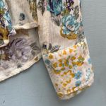 Free People NWT  hold onto me floral shirt large Photo 3