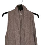 Old Navy Knit Sweater Vest Open Front Shrug Cardigan Sleeveless Women Small Tan Photo 1