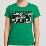 BMW Motorrad The Happy Maker Damen Comic Strip Graphic Tee Womens Size L NWT Green Size L Photo 0
