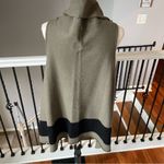 Joie  Womens Olive Draped Front Sleeveless Style Vest Size Extra Small Photo 4