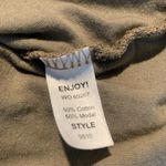 Michael Stars NWT Faux Wrap Tie Waist Long Sleeve Tee Dress Size Large Photo 10