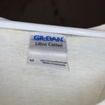 Gildan  White Tank Top with Blue Print Keep Calm and Keep it Taylor Photo 2