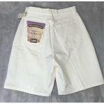 Lee VTG Bermuda Denim White Jean Shorts Relaxed Fit 10 Photo 6