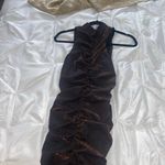 Boohoo  Black Glitter Midi Dress Photo 2