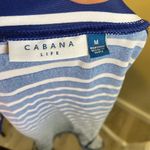Cabaña life swim‎ Navy and White Striped Zip Photo 7