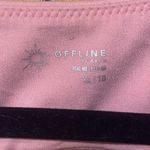 Aerie Offline by  pink open back long sleeve crop top woman’s XL EUC Photo 7