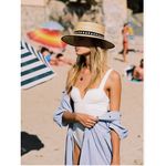 Free People  Bodysuit Women X Small‎ White Pippa V Wire Square Top Photo 5