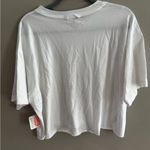 FP movement boxy crop graphic tee NWT White Photo 2
