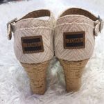Toms Tom’s Sienna Cork Strappy Wedges Tan Nude 7.5 Photo 5
