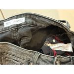 Royalty For Me Slim Straight Jeans Womens 28" Black High Rise 'Vintage Stretch' 90s Minimalist Photo 2