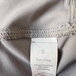 Amazon grey silver cross front workout gym shorts Photo 5