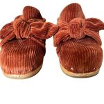 Loeffler Randall  Neko Rust Corduroy Stud Clogs Wooden size 6 Photo 4
