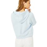 Lilly Pulitzer  - NWT Kirstie Long Sleeve Hoodie Pastel Lunar Blue Sz XXS Photo 2