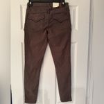 Joie  High Rise Park Skinny Pants Women Fatigue Green Ankle Cropped Pants Size 25 Photo 5