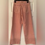 SLVRLAKE Grace Ankle Cropped Dusty Pink Women’s Flare Wide Leg Jeans Size 24 Photo 6