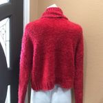 Jack by BB Dakota  Scarlett red cowl neck sweater Photo 3