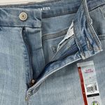 No Boundaries  Blue Cuffed Super High Rise Curvy Mom Denim Shorts Size 9 NWT! Photo 2