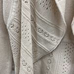 Anthropologie  Cream Open Front Cardigan S Wool Blend “Knitted & Knotted” Photo 1