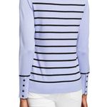 Karl Lagerfeld NWT  Paris Striped Crewneck Sweater Photo 4
