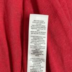 Chico's Sweater Women Medium Red Open Front Waterfall Hem Tassels Casual Bohemian Photo 6