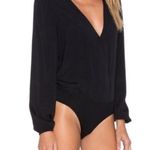 Lovers + Friends  black long sleeved bodysuit size small Photo 0