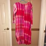 Simply Southern  Tie Dye Long Sleeve Dress‎ pink Size medium Photo 1
