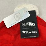 Detroit Red Wings NHL Fanatics Red Authentic Pro Team Locker Room Pom Beanie Photo 2