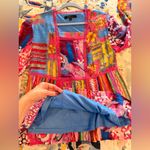 CALESSA S Fiesta Patchwork Print Boho Square Photo 8