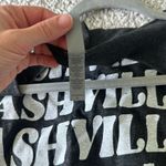 Next Level Apparel Nashville Tennessee L Slouchy Racerback Muscle Tank Charcoal Gray Vintage Wash Photo 8