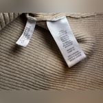 Calvin Klein  Womens Beige Pullover Ribbed Long Sleeve lettuce hem Sweater|Sz:L Photo 12