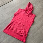 Nike Hoodie Vest Sleeveless Sweatshirt Pink Women’s Size Large sporty activewear Photo 3