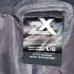 ZeroXposur  Dark Gray Large juniors Full Zip Soft Velour Vest Front Pockets NEW Photo 7