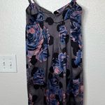 Rebecca Malone Rebecca Taylor bustier dark floral silk slip dress size 6 babydoll y2k Photo 6