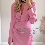 ZARA Blogger’s Fav| NWT Satin Effect Dress Photo 5