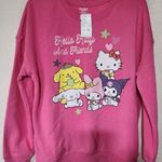 Hello Kitty  and friends pink sweatshirt women size medium Photo 0