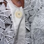 Womens Size M Kate Spade Lace Top White EUC Size M Photo 3