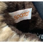 Sporto Womens Brown Faux Leather Side Zip Faux Fur Trim Boots Thermolite Size 9M Photo 11