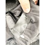 Reiss Esmie Black Cropped Double Breasted Woven Wool Blend Jacket Size 12 Photo 3