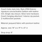 Coach  handbag Photo 6