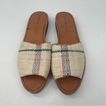 Rachel Comey  Sandal Flats Plaid Raffia Weave Natural Woven Summer Peru Size 10.5 Photo 3